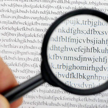 Real Glass Magnifying Lens for Reading, Breakage-Proof (50 mm)